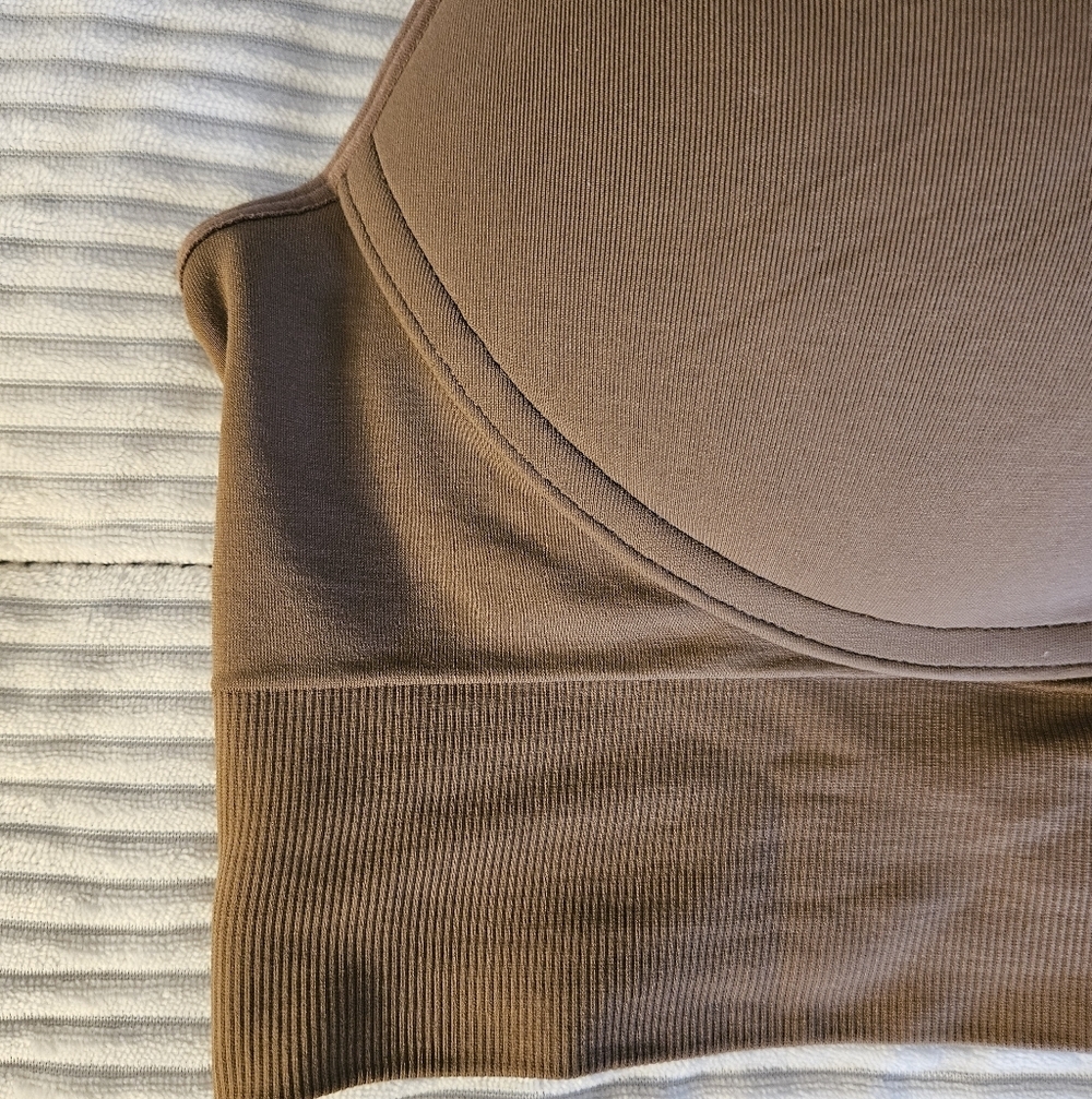 Maidenform Soft Brown Bra Size XL - Picture 2 of 10